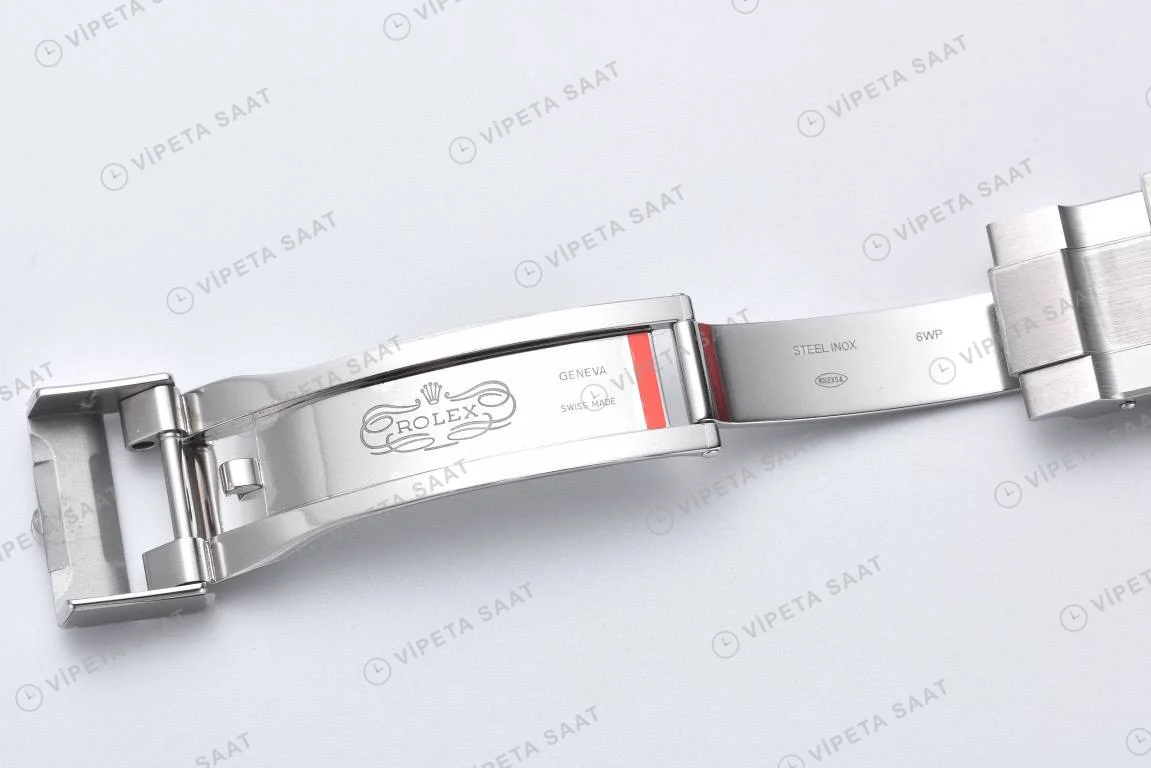 Rolex Air-King Siyah Oyster Super Clone ETA Saat detay 6