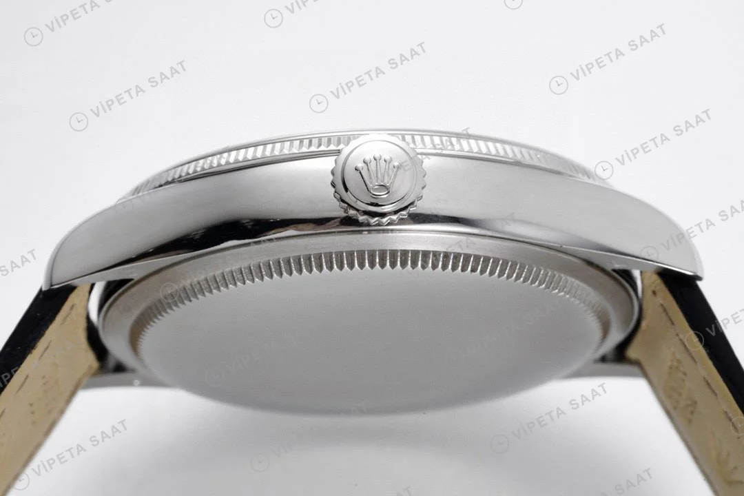 Rolex Cellini 50509 Siyah 39mm Super Clone ETA Saat detay 7