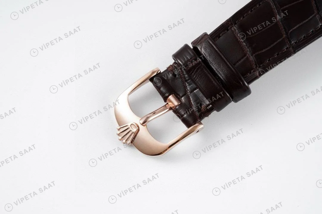 Rolex Cellini 50509 Beyaz 39mm Super Clone ETA Saat detay 8