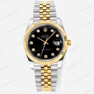 Rolex Datejust Taşlı 36mm Jubilee Super Clone ETA Saat karşıdan görünüm
