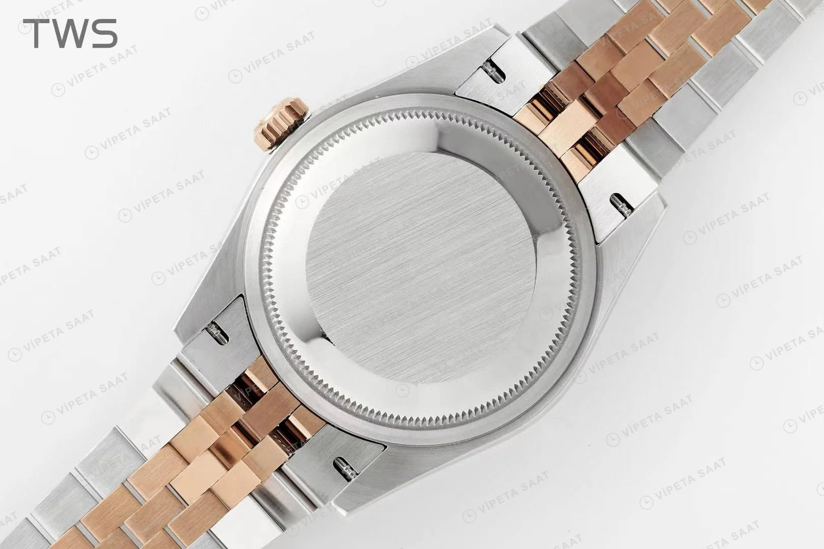 Rolex Datejust 126234 Sedef 36mm Jubilee Super Clone ETA Saat detay 12