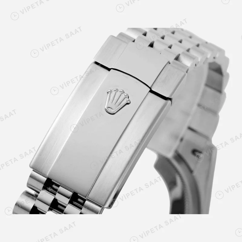 Rolex Datejust 126234 Green Palm Yeşil 36mm Super Clone ETA Saat detay 12