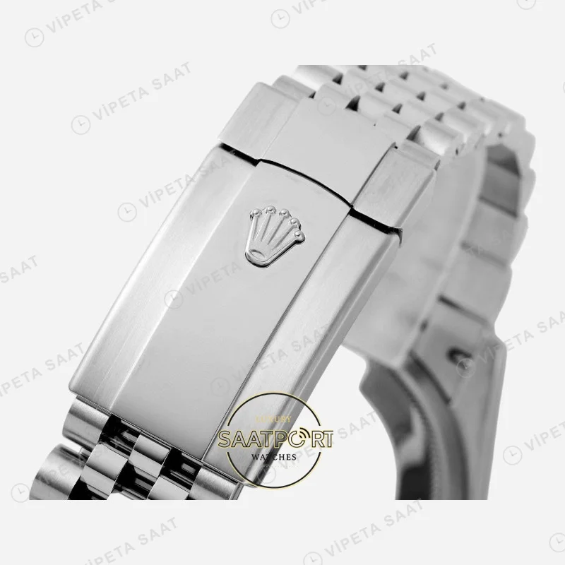 Rolex Datejust 126234 Mavi 36mm Super Clone ETA Saat detay 5