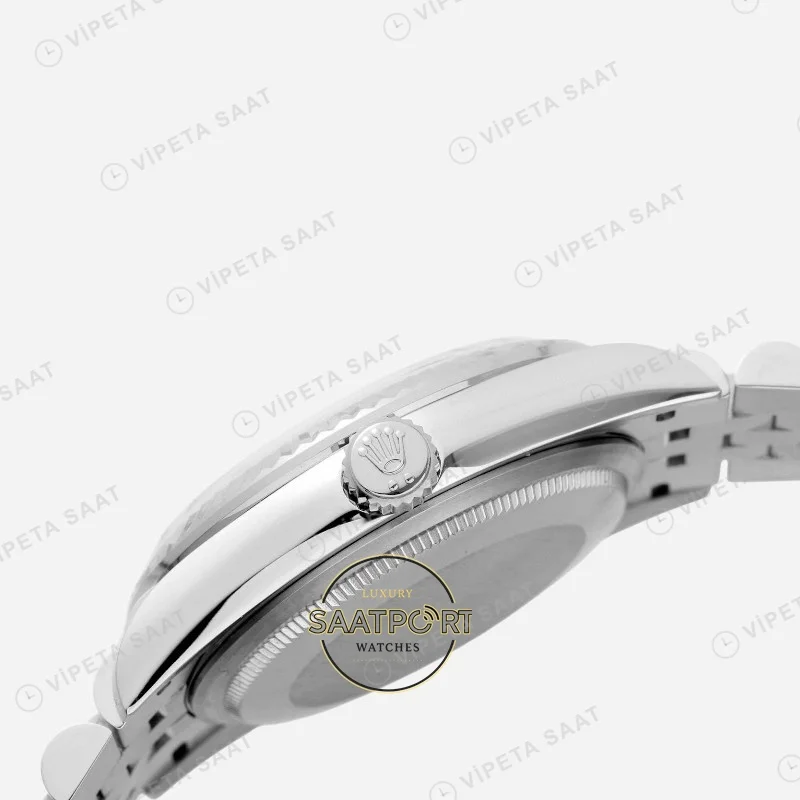 Rolex Datejust 126234 Mavi 36mm Super Clone ETA Saat detay 7
