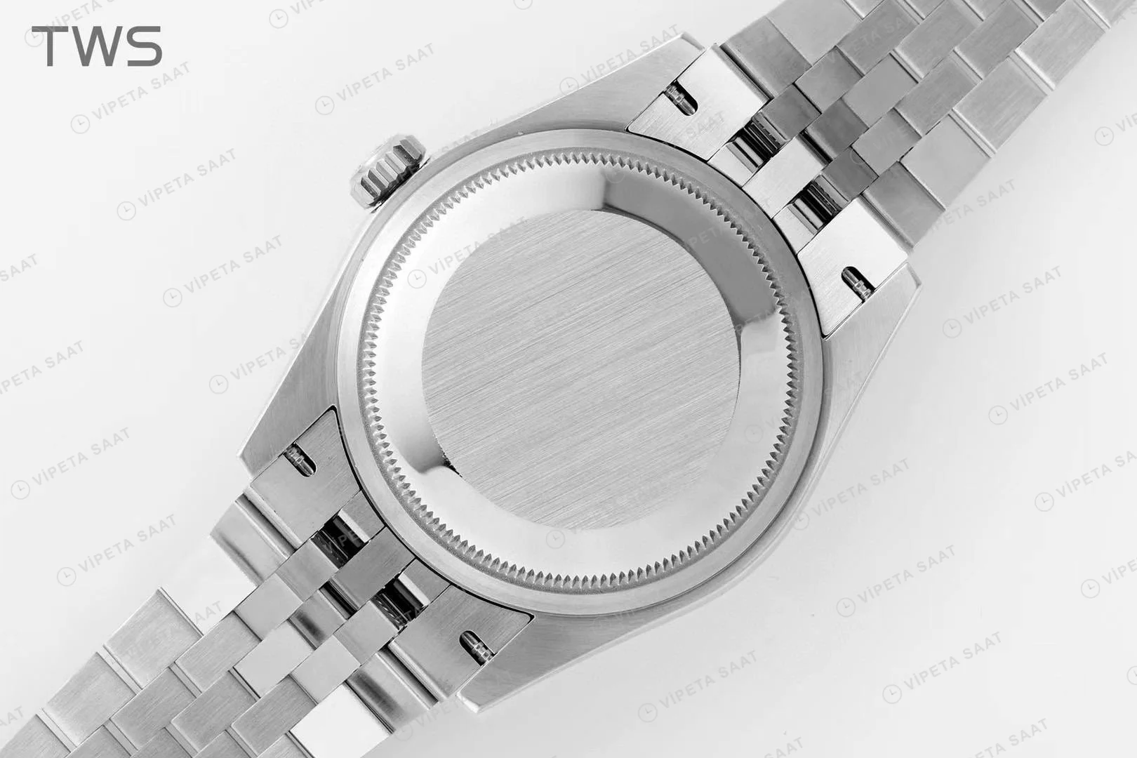 Rolex Datejust 126234 Baget Yeşil Palm 36mm Super Clone ETA Saat detay 6