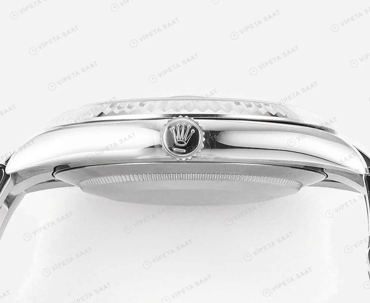 Rolex Datejust Mavi Jubilee Super Clone ETA Saat detay 4
