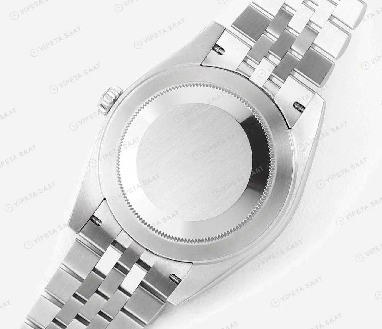 Rolex Datejust Mavi 41mm Oyster Super Clone ETA Saat yan görünüm