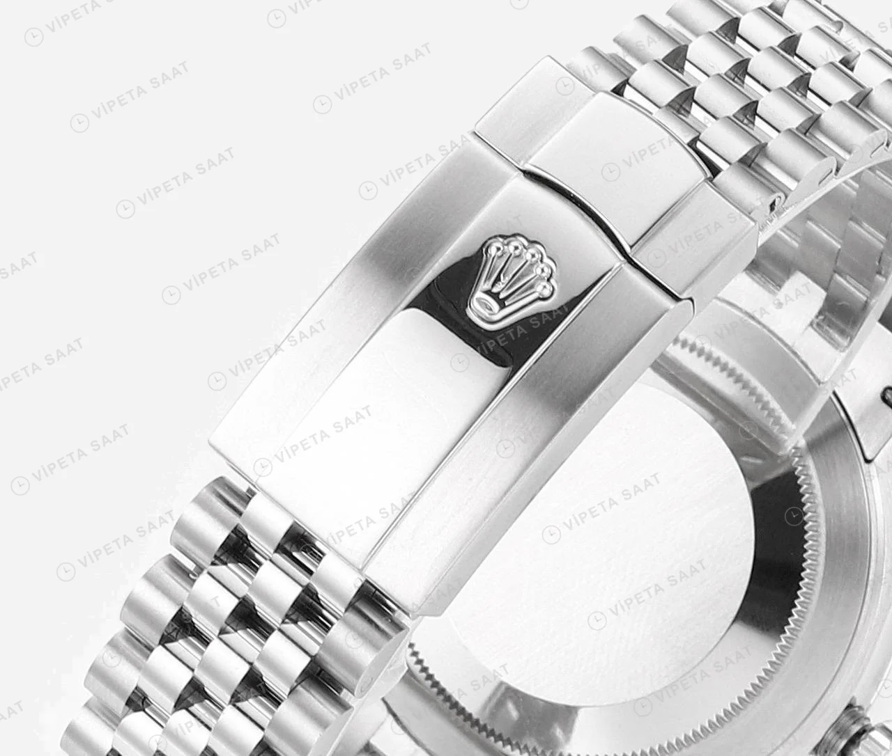 Rolex Datejust 126334 Beyaz 41mm Oyster Super Clone ETA Saat detay 8