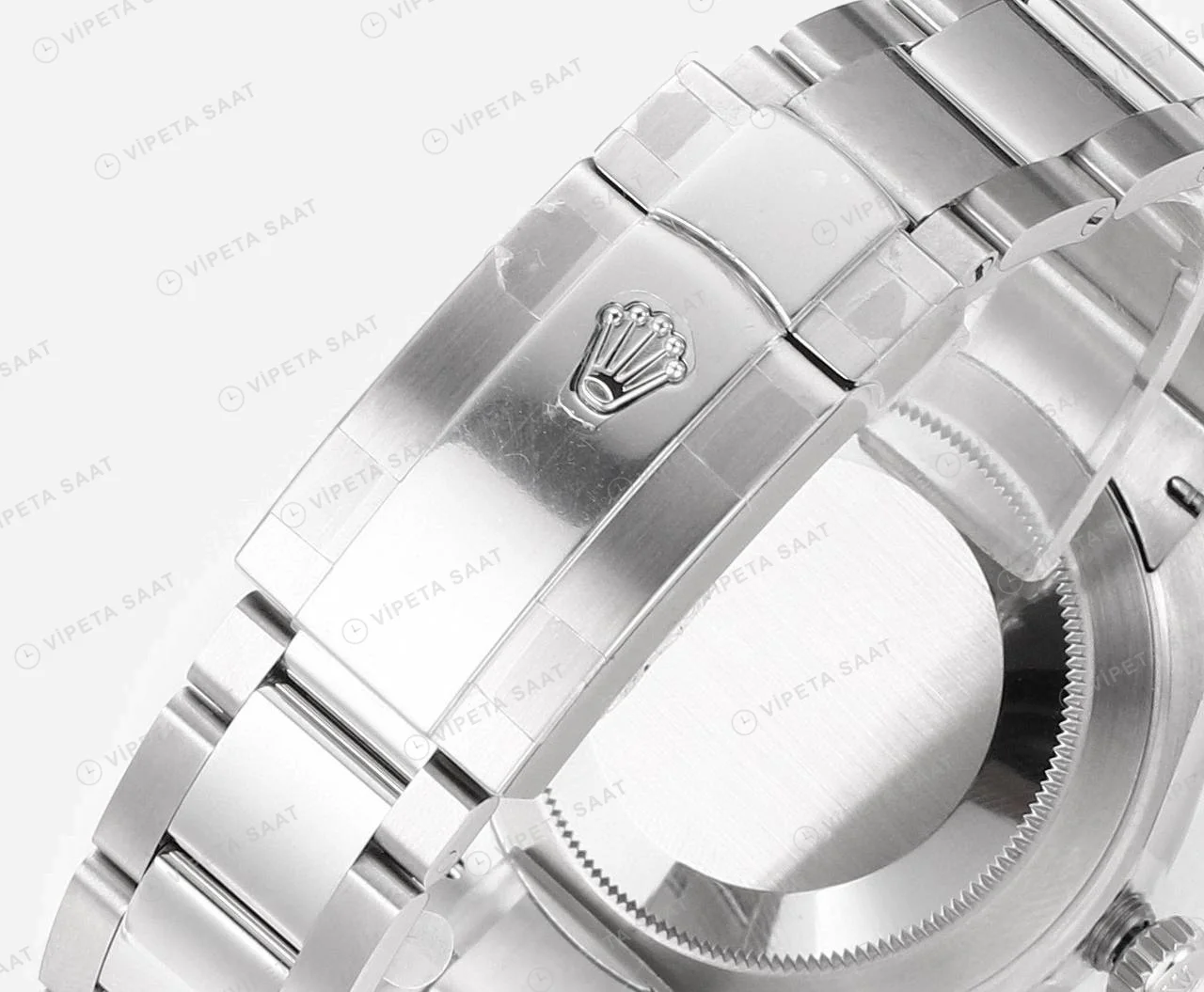 Rolex Datejust Gri 41mm Jubilee Super Clone ETA Saat detay 6