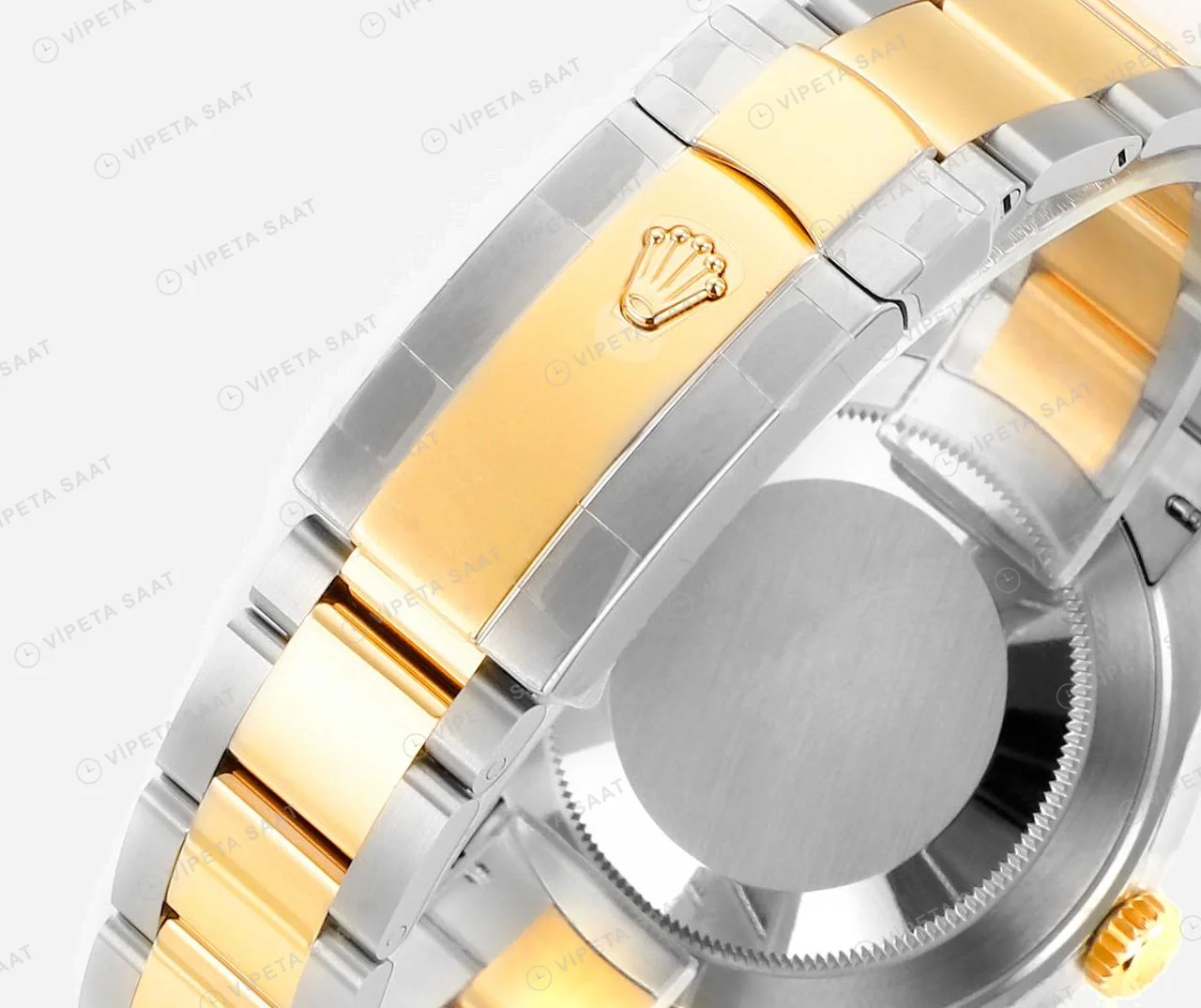 Rolex Datejust 126333 Siyah 41mm Oyster Super Clone ETA Saat detay 8