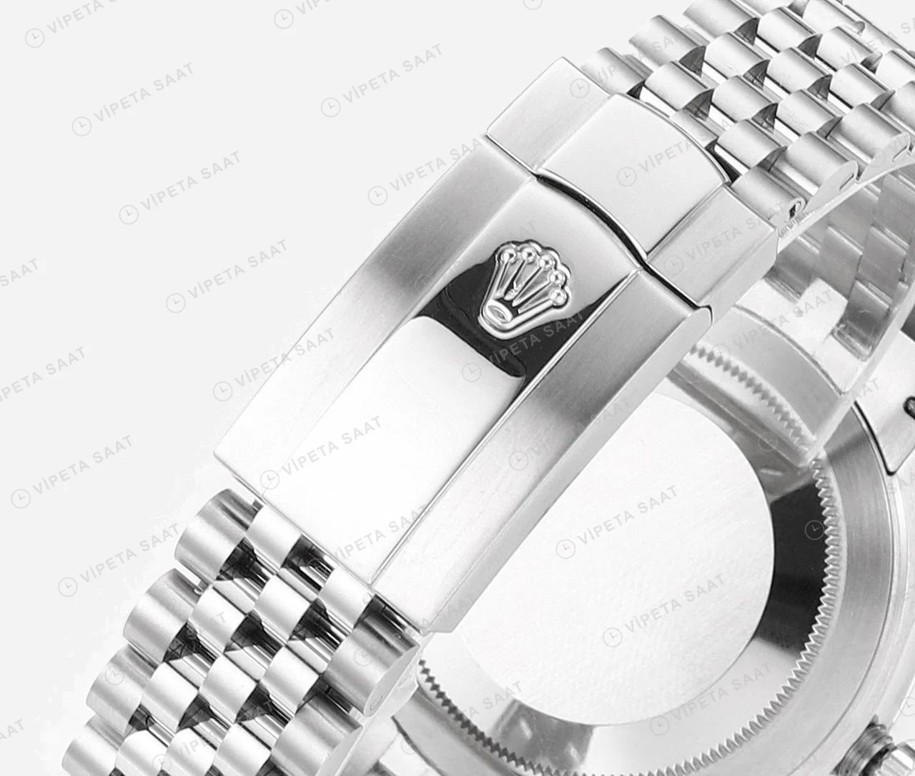 Rolex Datejust 126334 Mavi 41mm Oyster Super Clone ETA Saat detay 6