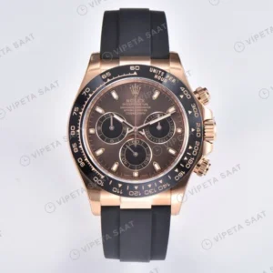 Rolex Daytona 116515LN Kahve Oyster Clean Factory Super Clone ETA Saat karşıdan görünüm