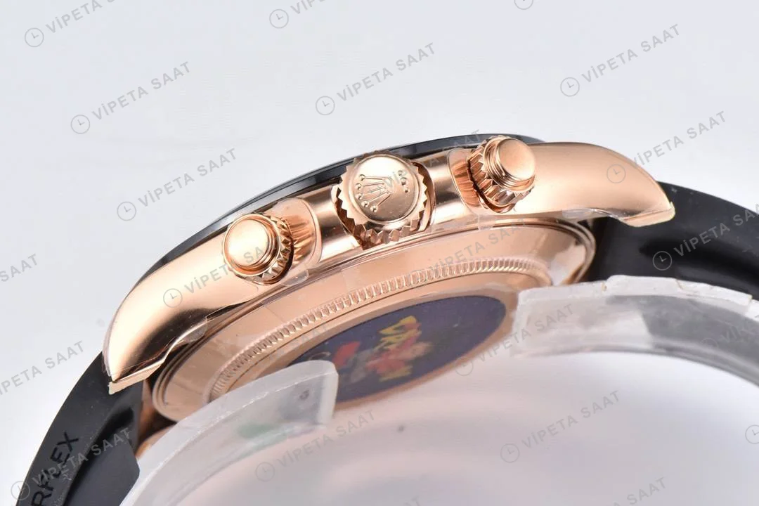 Rolex Daytona 116515LN Kahve Oyster Clean Factory Super Clone ETA Saat detay 7