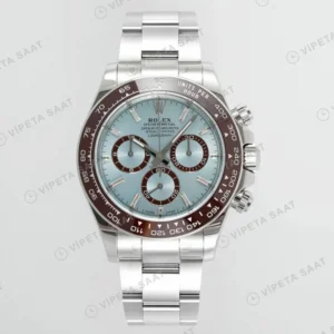 Rolex Daytona Buz Mavi Oyster Super Clone ETA Saat karşıdan görünüm