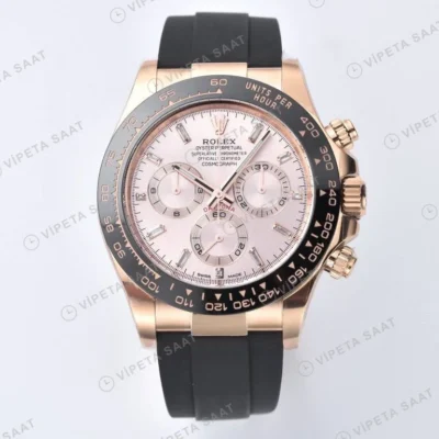 Rolex Daytona Sundust Clean Factory Super Clone ETA Saat karşıdan görünüm
