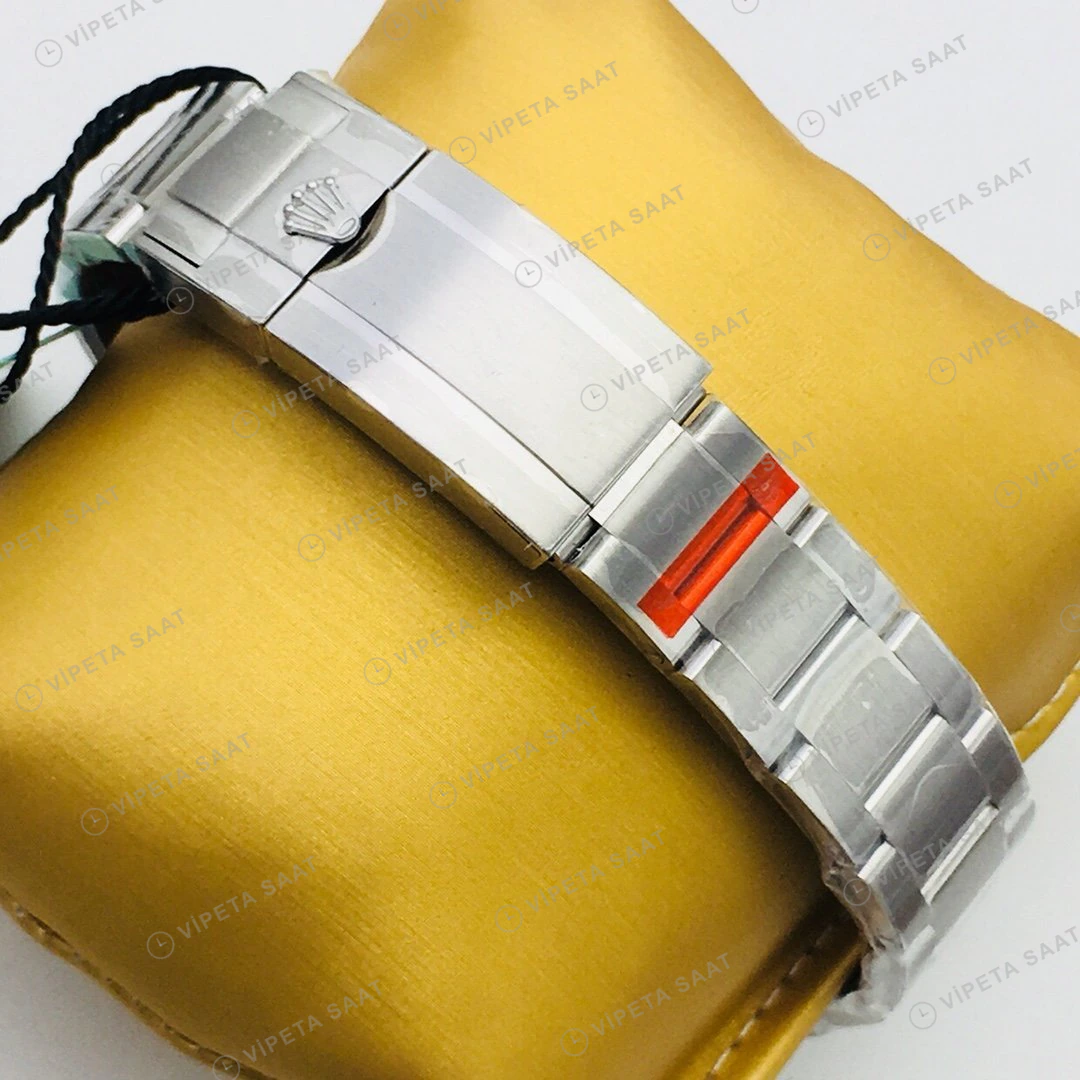 Rolex Explorer II Beyaz Kadran Çelik 42mm Super Clone ETA Eta Saat detay 3