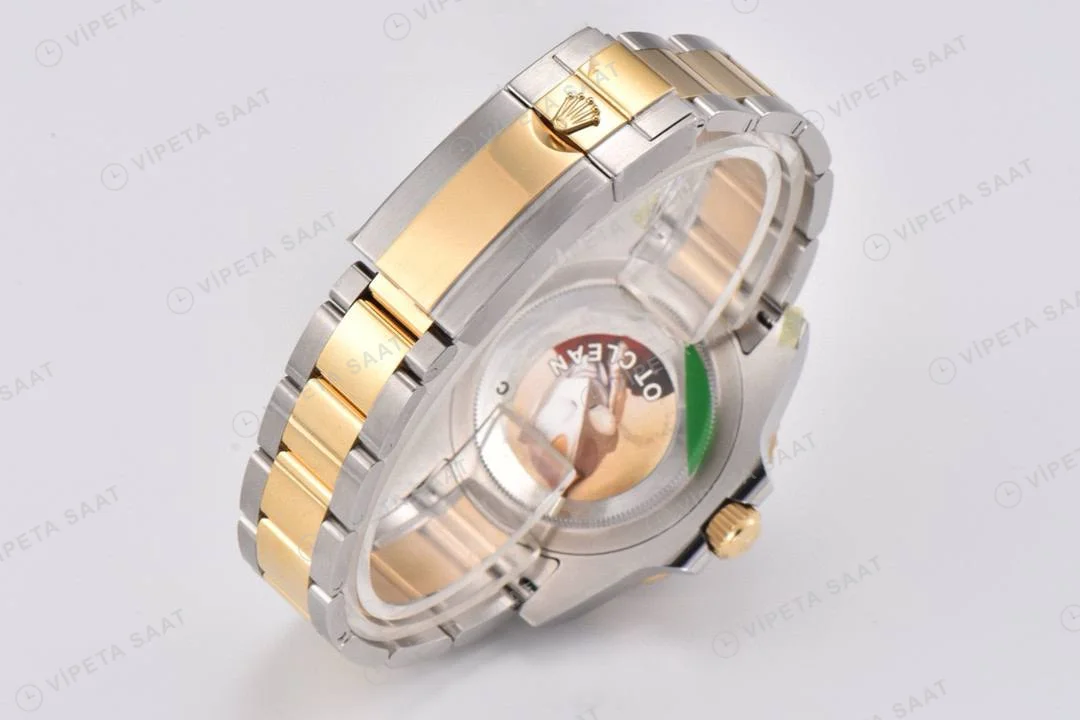 Rolex GMT-Master II 116713LN Siyah Oyster Clean Factory Super Clone ETA Saat detay 8