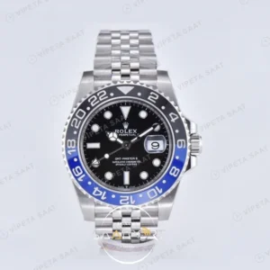 Rolex GMT-Master II 126710BLNR Batman Siyah Oyster Clean Factory 3285 Super Clone ETA Saat karşıdan görünüm