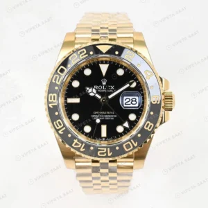 Rolex GMT-Master II 126713GRNR Bruce Wayne Gri Jubilee Super Clone ETA Saat karşıdan görünüm