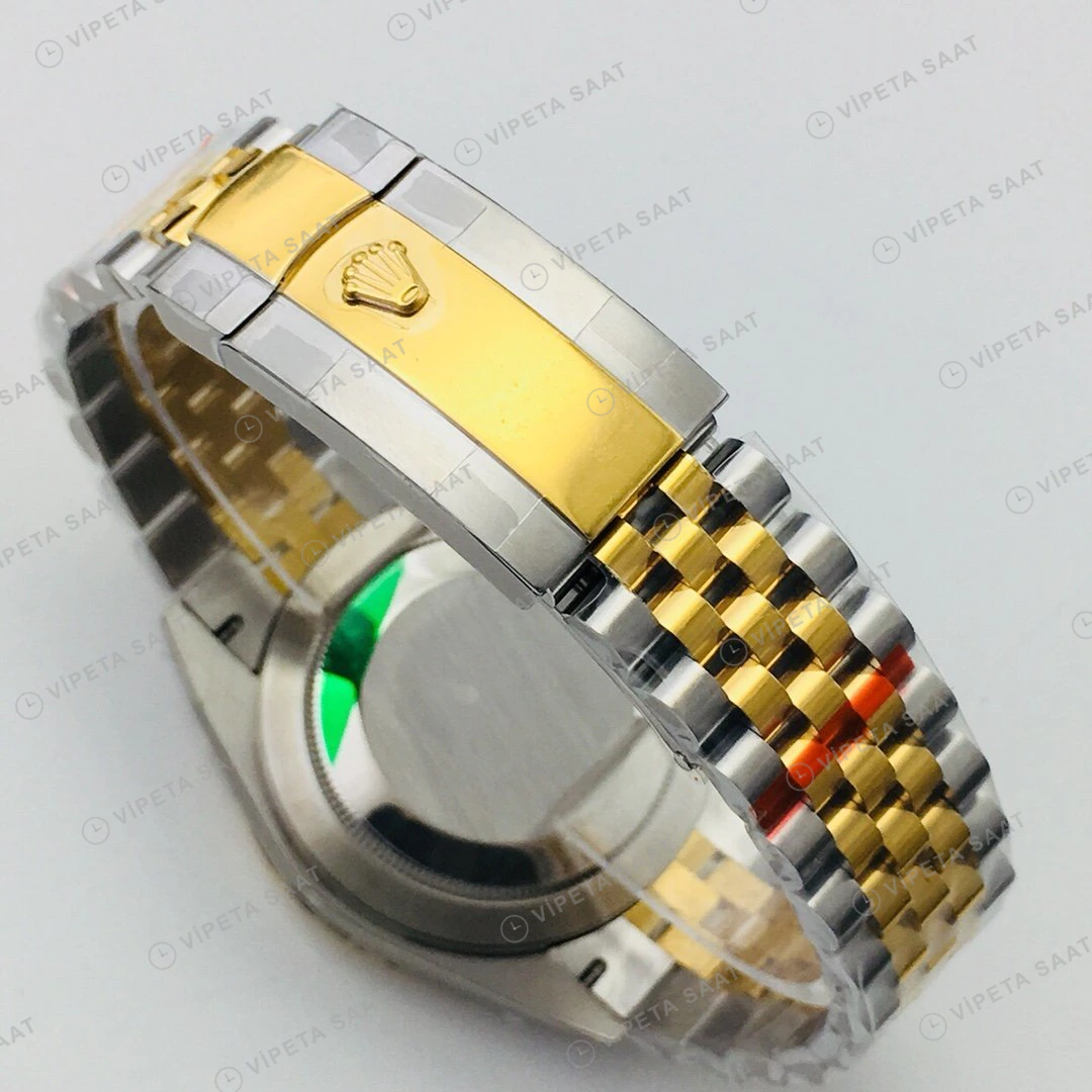 Rolex Sky-Dweller Siyah Kadran Çelik 42mm Super Clone ETA Eta Saat detay 4