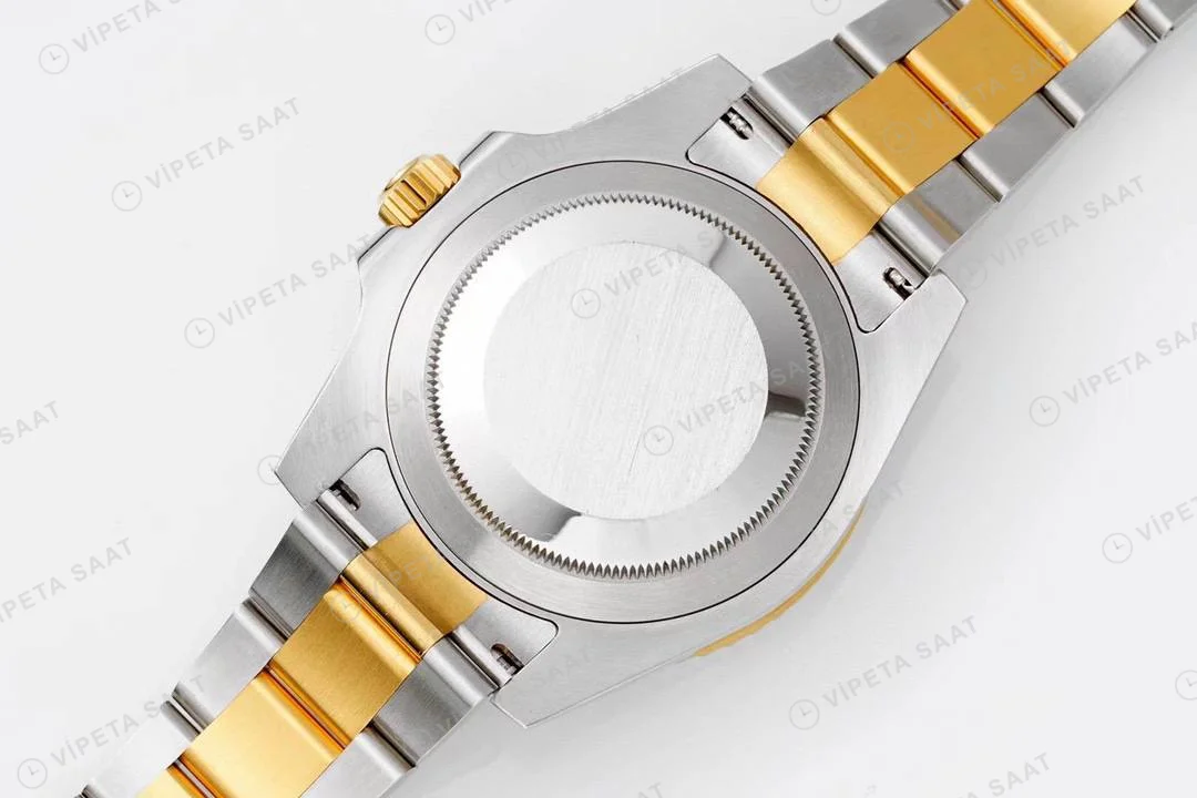 Rolex Submariner 116613LB Two-Tone Mavi 40mm Super Clone ETA Saat detay 6