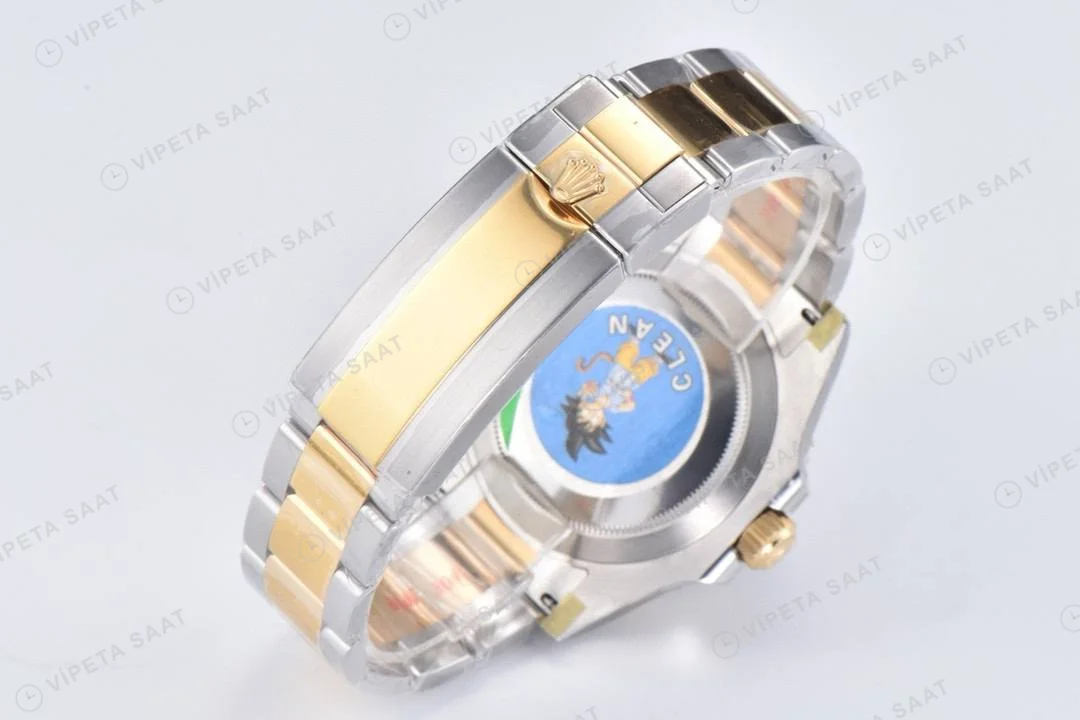 Rolex Submariner 116613LB Bluesy Mavi 40mm Clean Factory Super Clone ETA Saat detay 4
