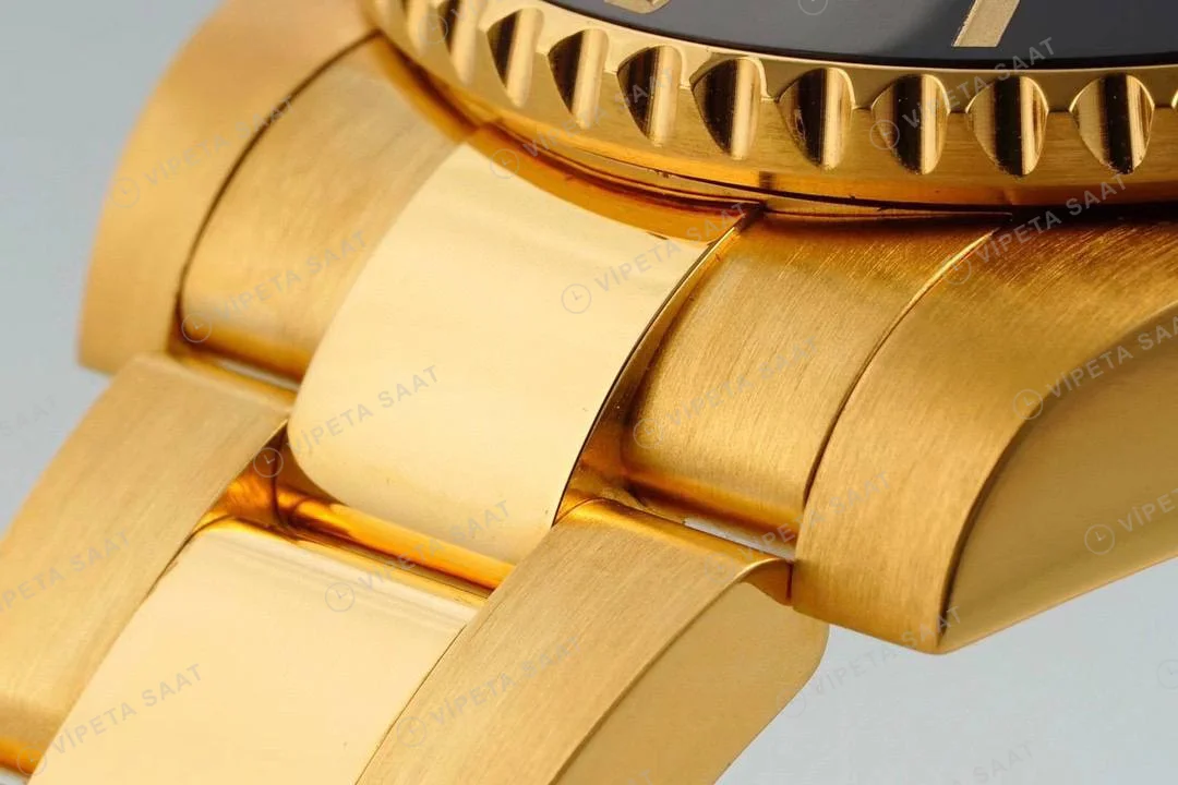 Rolex Submariner 116618LB 18K Mavi 40mm Super Clone ETA Saat detay 6