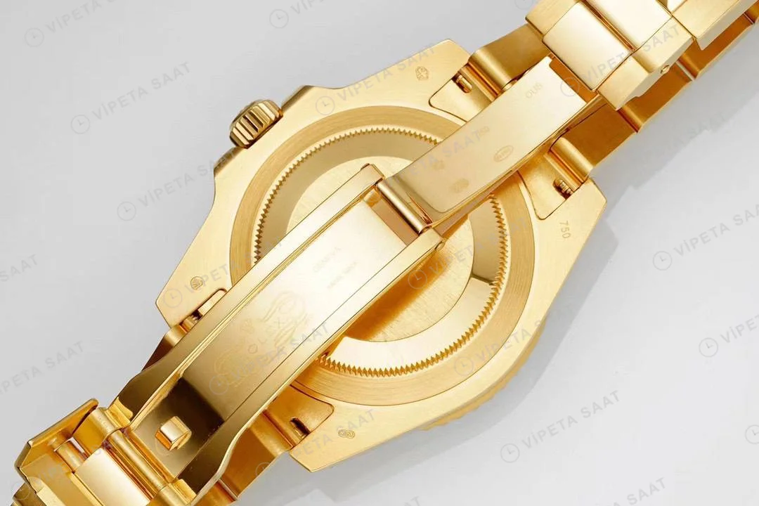 Rolex Submariner 116618LB 18K Mavi 40mm Super Clone ETA Saat detay 7