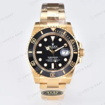Rolex Submarıner 126618 LB Siyah Kadran Super Clone ETA Clean Factory Saat Eta Saat karşıdan görünüm