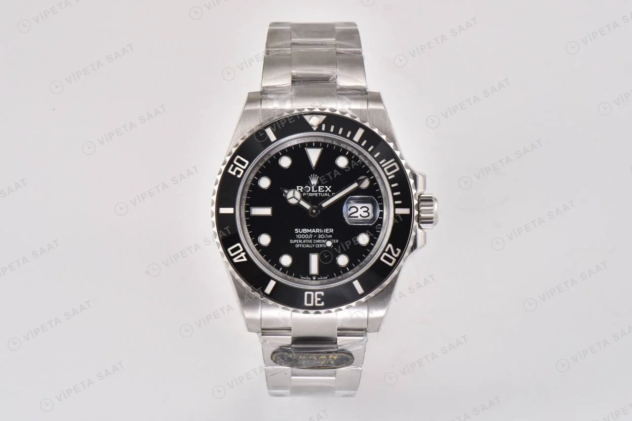 Rolex Submariner 41mm Clean DD3235 Super Clone ETA Saat karşıdan görünüm
