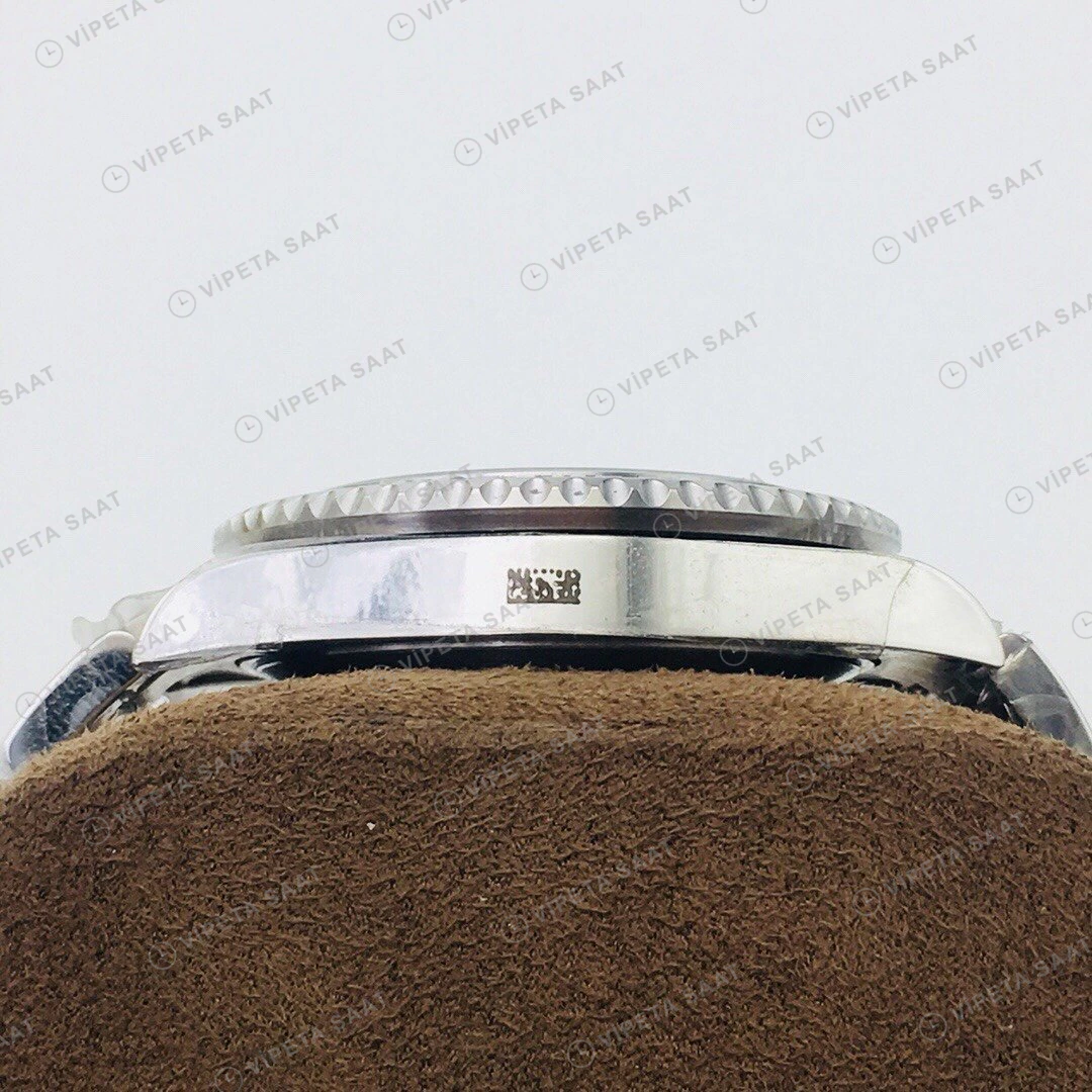 Rolex Submariner Mavi Kadran Taşlı Bezel Çelik 40mm Super Clone ETA Eta Saat yan görünüm