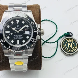 Rolex Submariner Siyah Kadran Çelik 40mm Super Clone ETA Eta Saat detay 6