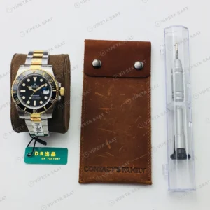 Rolex Submariner Siyah Kadran Çelik Gold 40mm Super Clone ETA Eta Saat detay 3