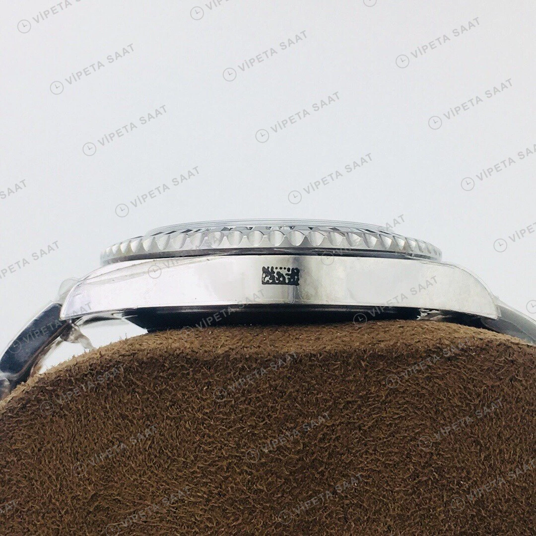 Rolex Submariner Siyah Kadran Taşlı Bezel Çelik 40mm Super Clone ETA Eta Saat yan görünüm