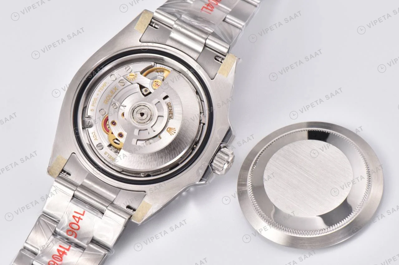 Rolex Submariner starbucks Siyah Oyster Dandong 3235 Super Clone ETA Saat detay 3