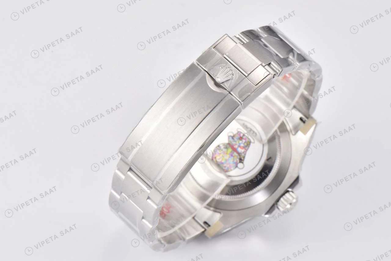 Rolex Submariner starbucks Siyah Oyster Dandong 3235 Super Clone ETA Saat detay 6