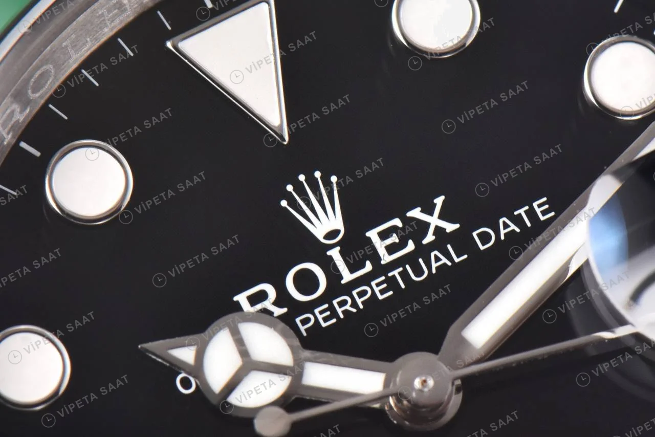 Rolex Submariner starbucks Siyah Oyster Dandong 3235 Super Clone ETA Saat detay 8