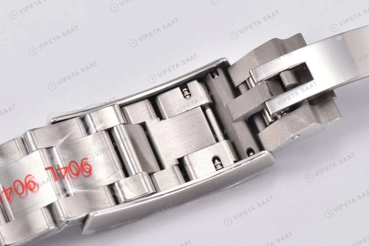 Rolex Submariner starbucks Siyah Oyster Dandong 3235 Super Clone ETA Saat detay 9