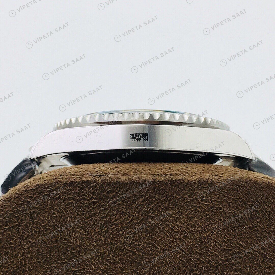 Rolex Submariner Yeşil Kadran Çelik 40mm Super Clone ETA Eta Saat yan görünüm