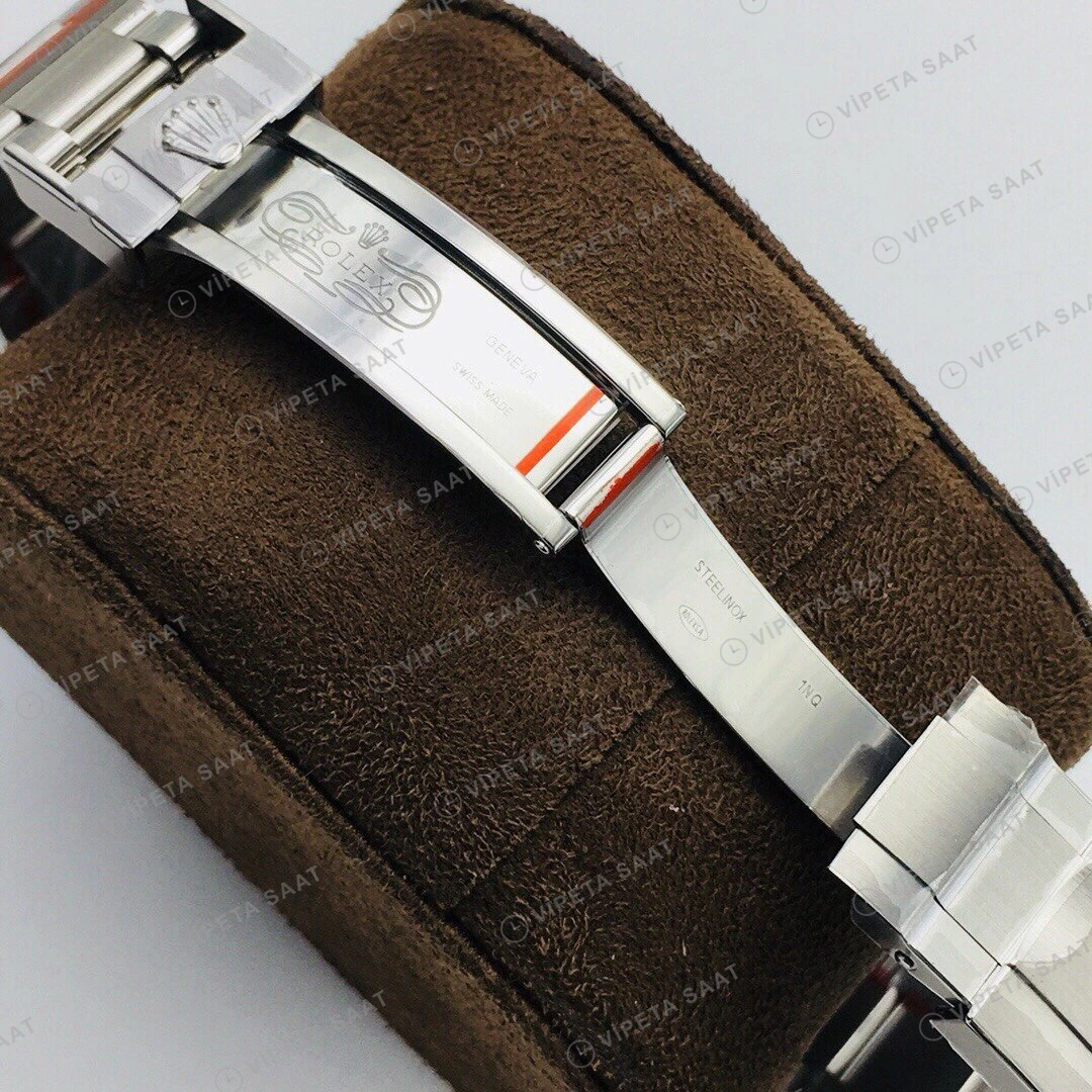 Rolex Submariner Yeşil Kadran Çelik 40mm Super Clone ETA Eta Saat detay 9