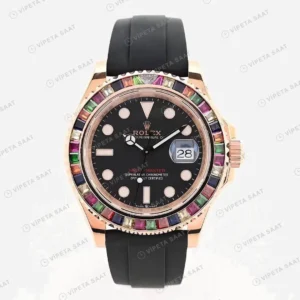 Rolex Yacht-Master 226659 Siyah 42mm Oyster Super Clone ETA Saat karşıdan görünüm