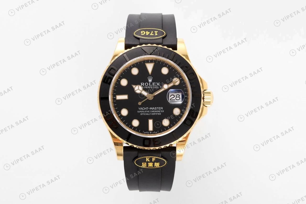 Rolex Yacht-Master 226658 Mavi 42mm Super Clone ETA Saat karşıdan görünüm