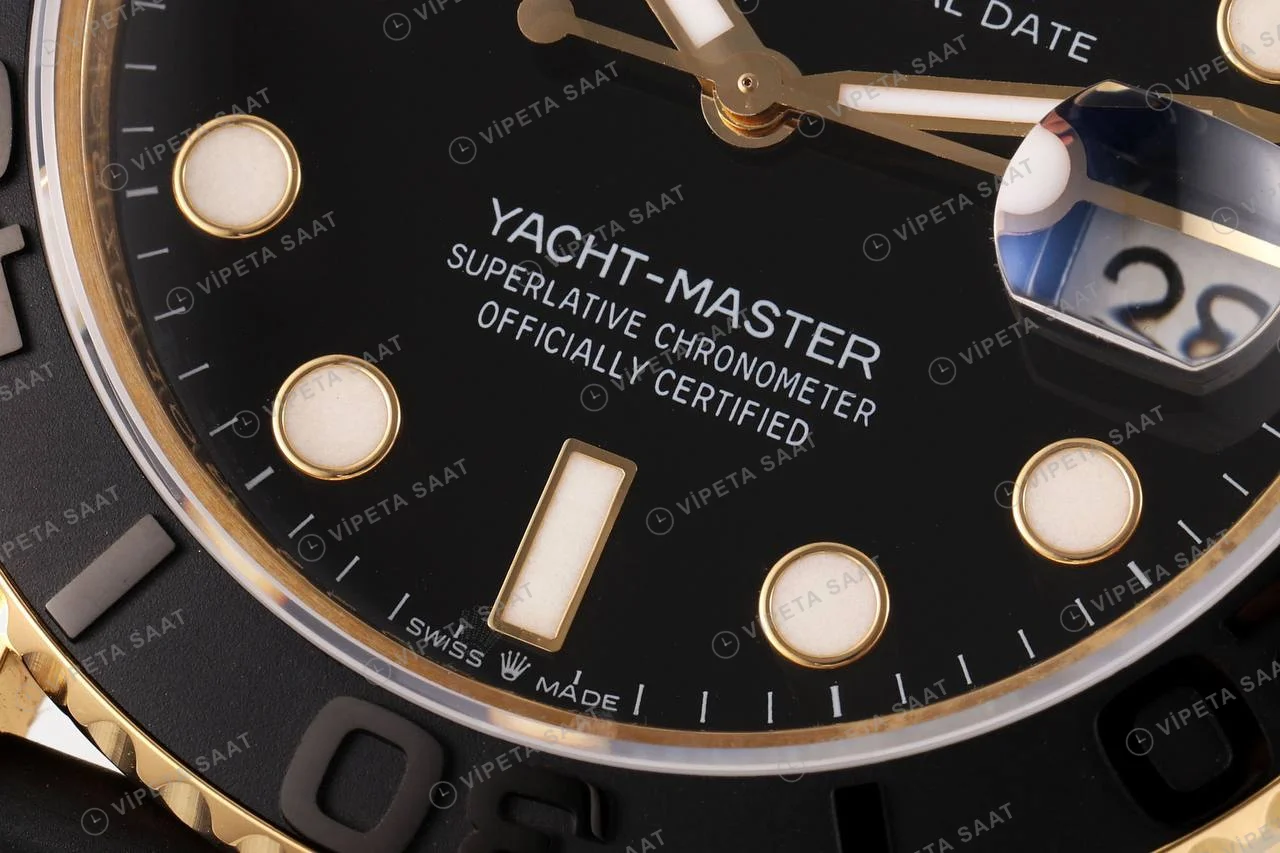 Rolex Yacht-Master 226658 Mavi 42mm Super Clone ETA Saat detay 5
