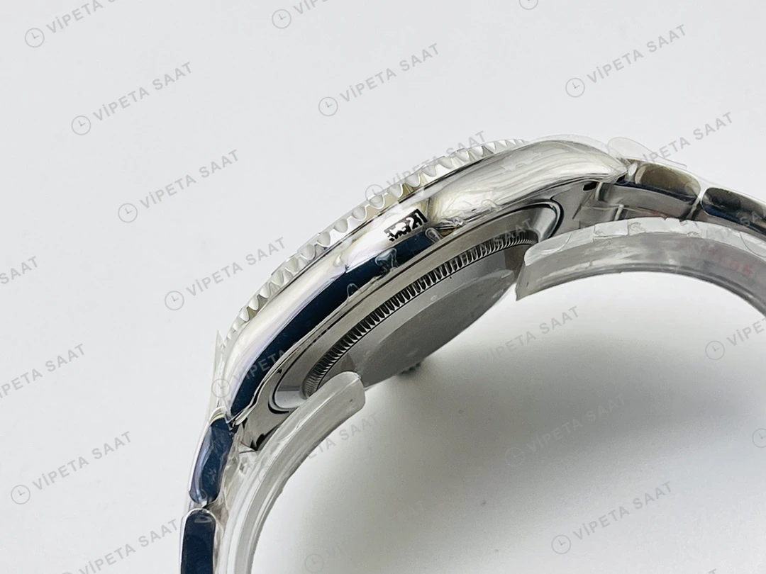 Rolex Yacht-Master Gri Kadran Çelik 40mm Super Clone ETA Eta Saat detay 9