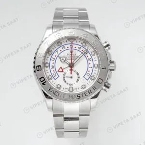 Rolex Yacht-Master 116689 Beyaz 44mm Oyster Super Clone ETA Saat karşıdan görünüm