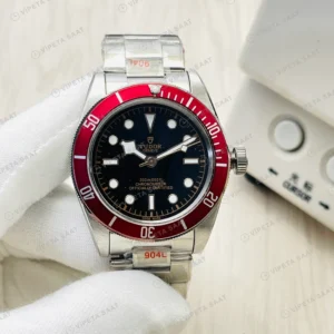 Tudor Black Bay Siyah Kadran Çelik 41mm Super Clone ETA Eta Saat karşıdan görünüm