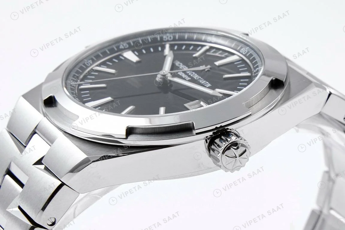 Vacheron Constantin Overseas Dual Time Çelik Kordon Super Clone ETA Saat detay 6