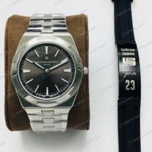 Vacheron Constantin Overseas Gri Kadran Çelik Super Clone ETA Eta Saat detay 6