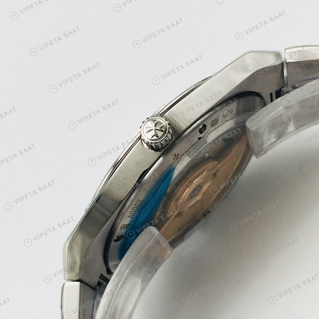 Vacheron Constantin Overseas Gri Kadran Çelik Super Clone ETA Eta Saat detay 7