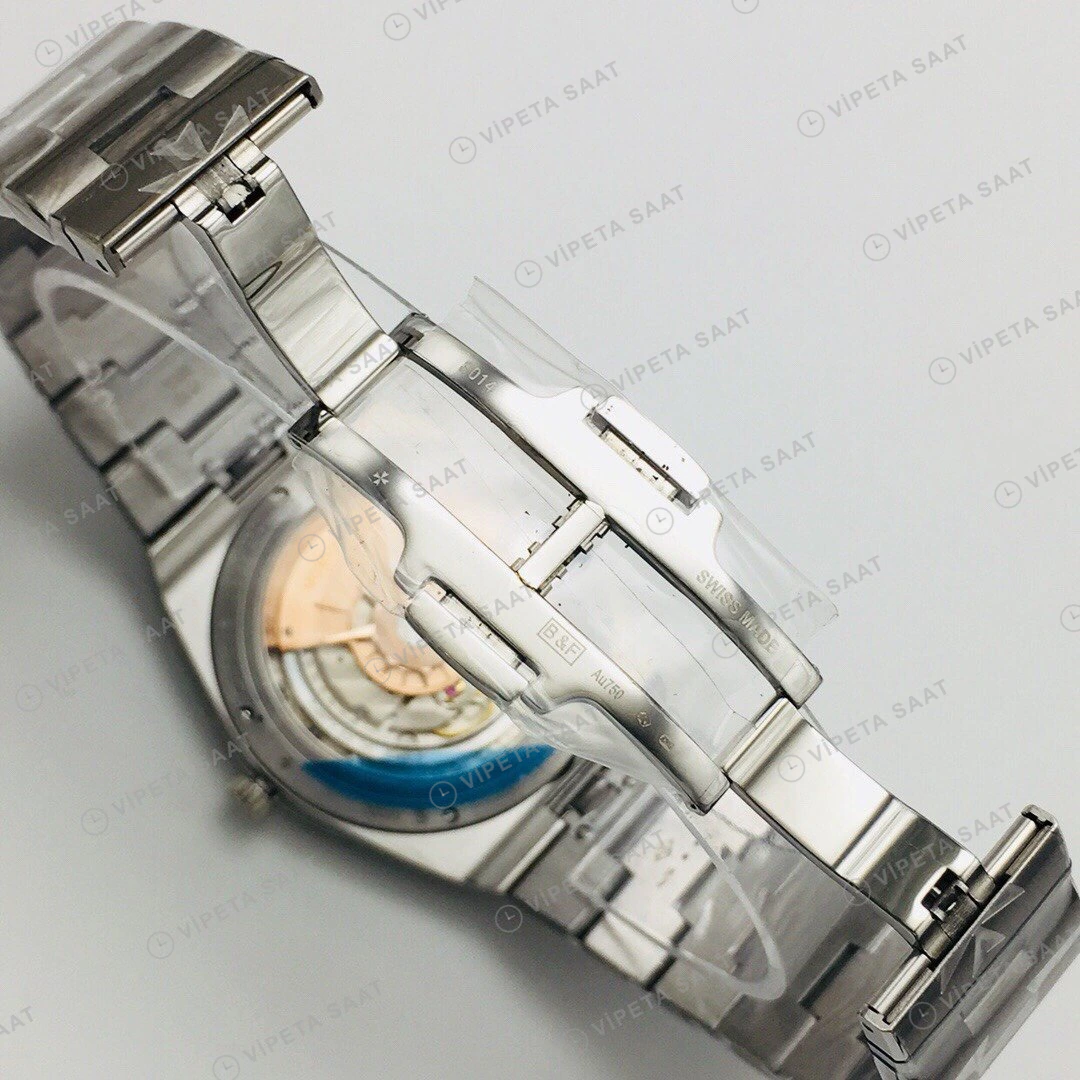 Vacheron Constantin Overseas Gri Kadran Çelik Super Clone ETA Eta Saat detay 9